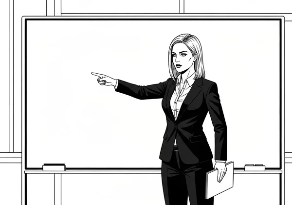 A person setting a clear professional boundary with a boss.