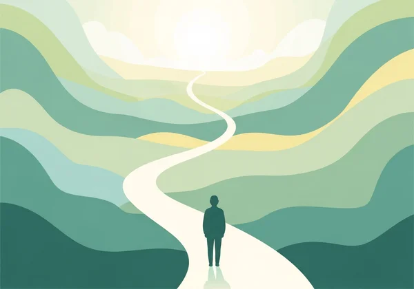 Metaphor for personal growth through therapy